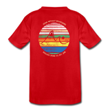 Forever Stoked Youth Short Sleeve T-Shirt - red
