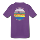 Forever Stoked Youth Short Sleeve T-Shirt - purple
