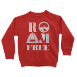 Roam Free Toddler and Youth Crew Neck Sweatshirt