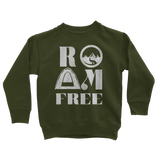 Roam Free Toddler and Youth Crew Neck Sweatshirt