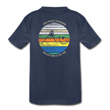 Forever Stoked Youth Short Sleeve T-Shirt - navy