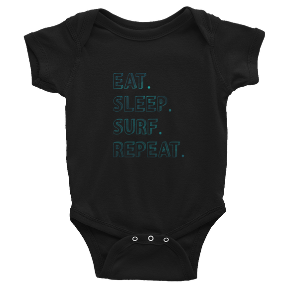 Eat Sleep Surf Infant Onesie