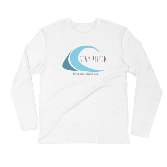 Stay Pitted Adult Unisex Long Sleeve Fitted Crew