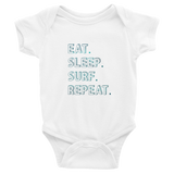 Eat Sleep Surf Infant Onesie