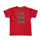 Respect, Protect, Love the Ocean Short sleeve Toddler t-shirt