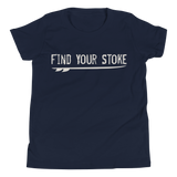 Find Your Stoke Youth Short Sleeve T-Shirt