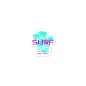 Surf Vibes Bubble-free stickers