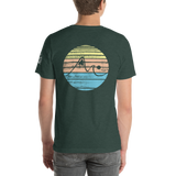 Peaks and Waves Short-Sleeve Men's T-Shirt
