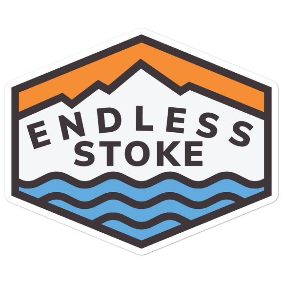 Endless Stoke Bubble-free stickers