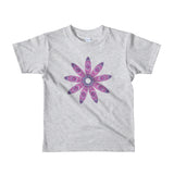 Surfboard Flower Short Sleeved Toddler T-Shirt