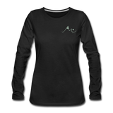 Fierce Waters Women's Premium Long Sleeve T-Shirt - black