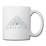 Sunkissed and Salty Mug - white