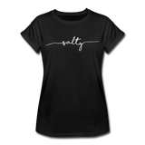 Salty Women's Relaxed Fit T-Shirt - black