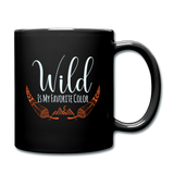 Wild is my Favorite Color Mug - black